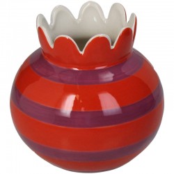 Vase Rayures Grès Multi 15...