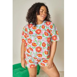 Pyjama coton BIO -  Rosa...