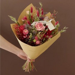 Bouquet classique - Romance rouge
