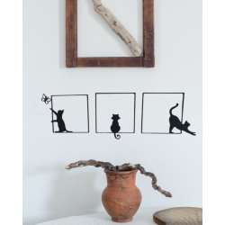 Décoration Murale - Le chat assis